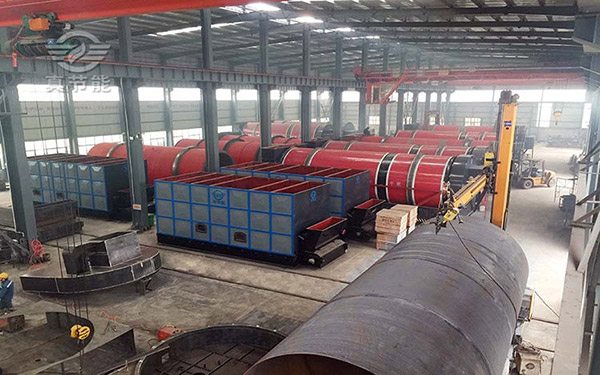 城市污泥烘干設備生產現場 城市污泥烘干設備生產現場