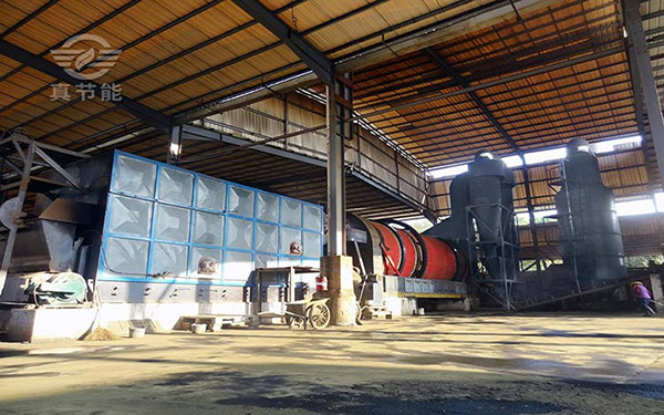 新型污泥烘干機生產現場 新型污泥烘干機生產現場