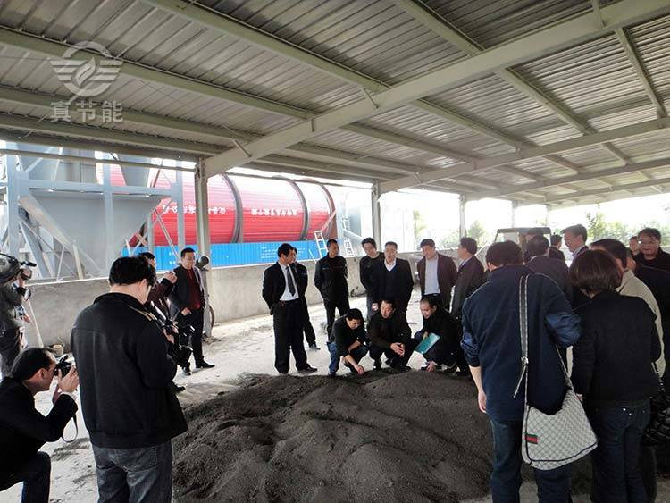 真節能客戶上門實地考察,試驗物料