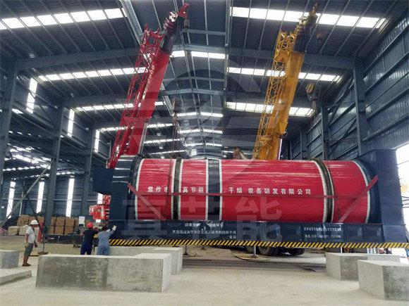 金屬污泥烘干機吊裝 金屬污泥烘干機吊裝