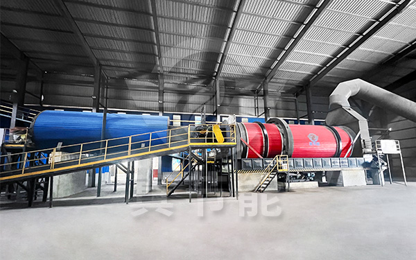 低溫污泥烘干設備安裝現場 低溫污泥烘干設備安裝現場