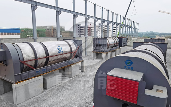 真節能含油污泥烘干設備現場安裝 真節能含油污泥烘干設備現場安裝