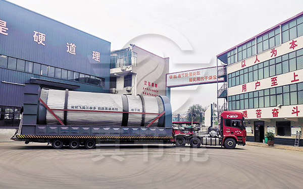 金屬污泥烘干機運輸現場 金屬污泥烘干機運輸現場